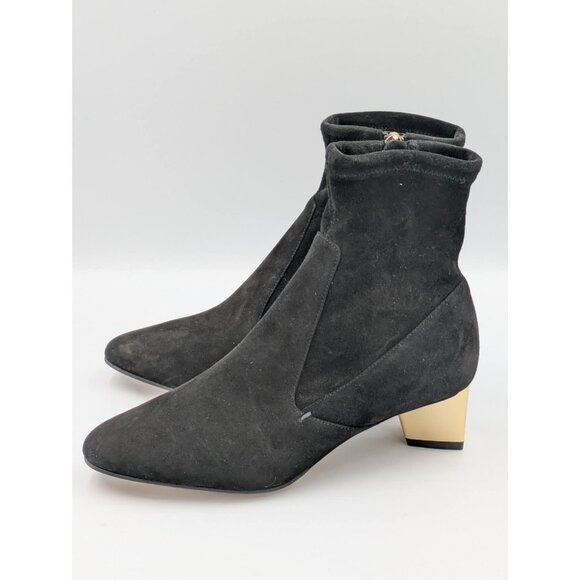 Nicholas Kirkwood Women’s Suede Prism Ankle Boots Black EU35.5 - Picture 4 of 11